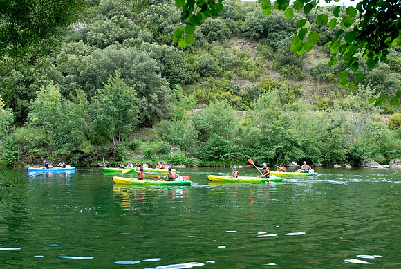 Kayaking Roquebrun