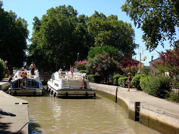 Locks at Salléles